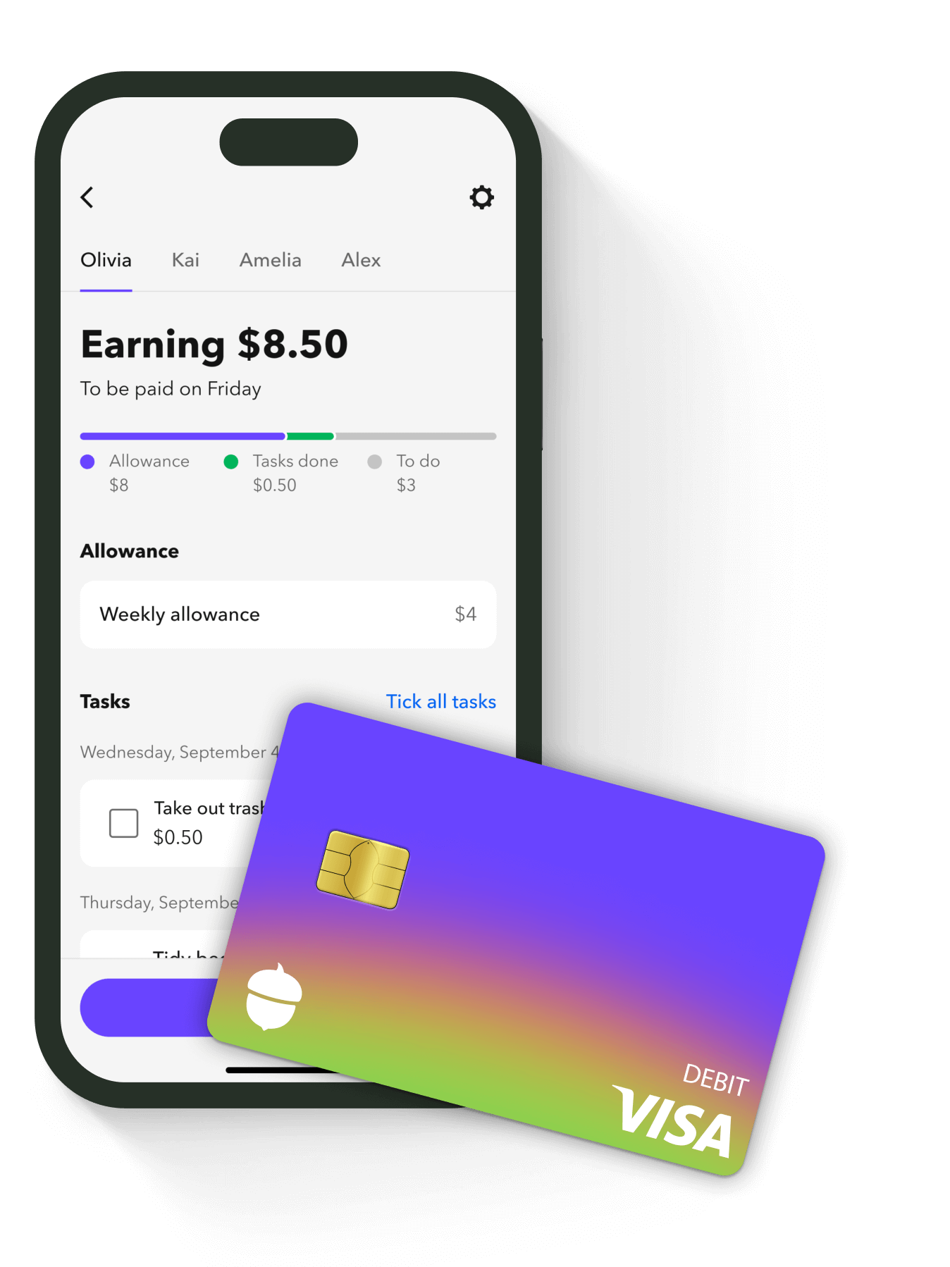 Automatic chores<br /> and allowance