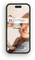 Phone showing Peace of mind 
