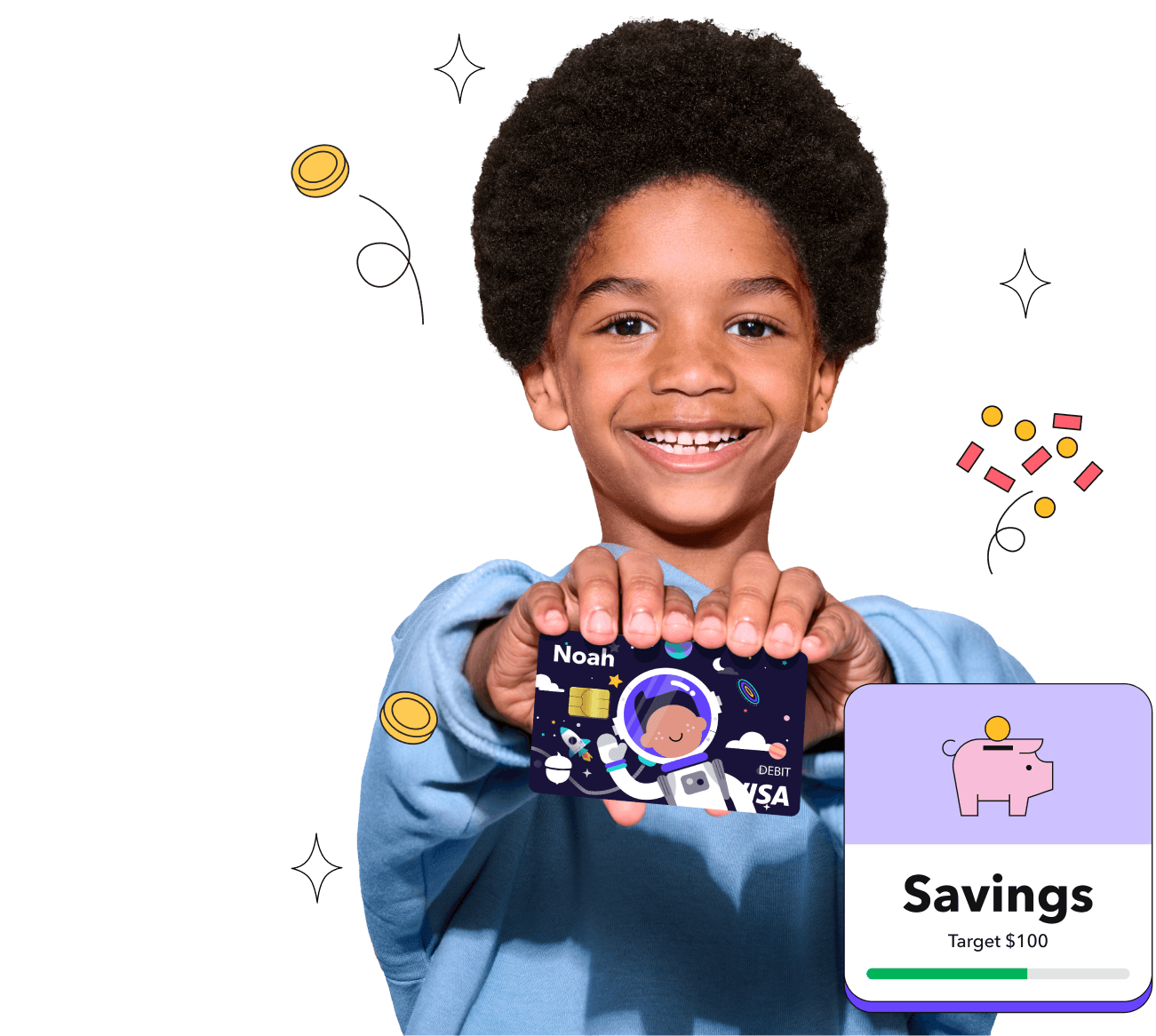 A card that&rsquo;s not just for spending, but saving, too