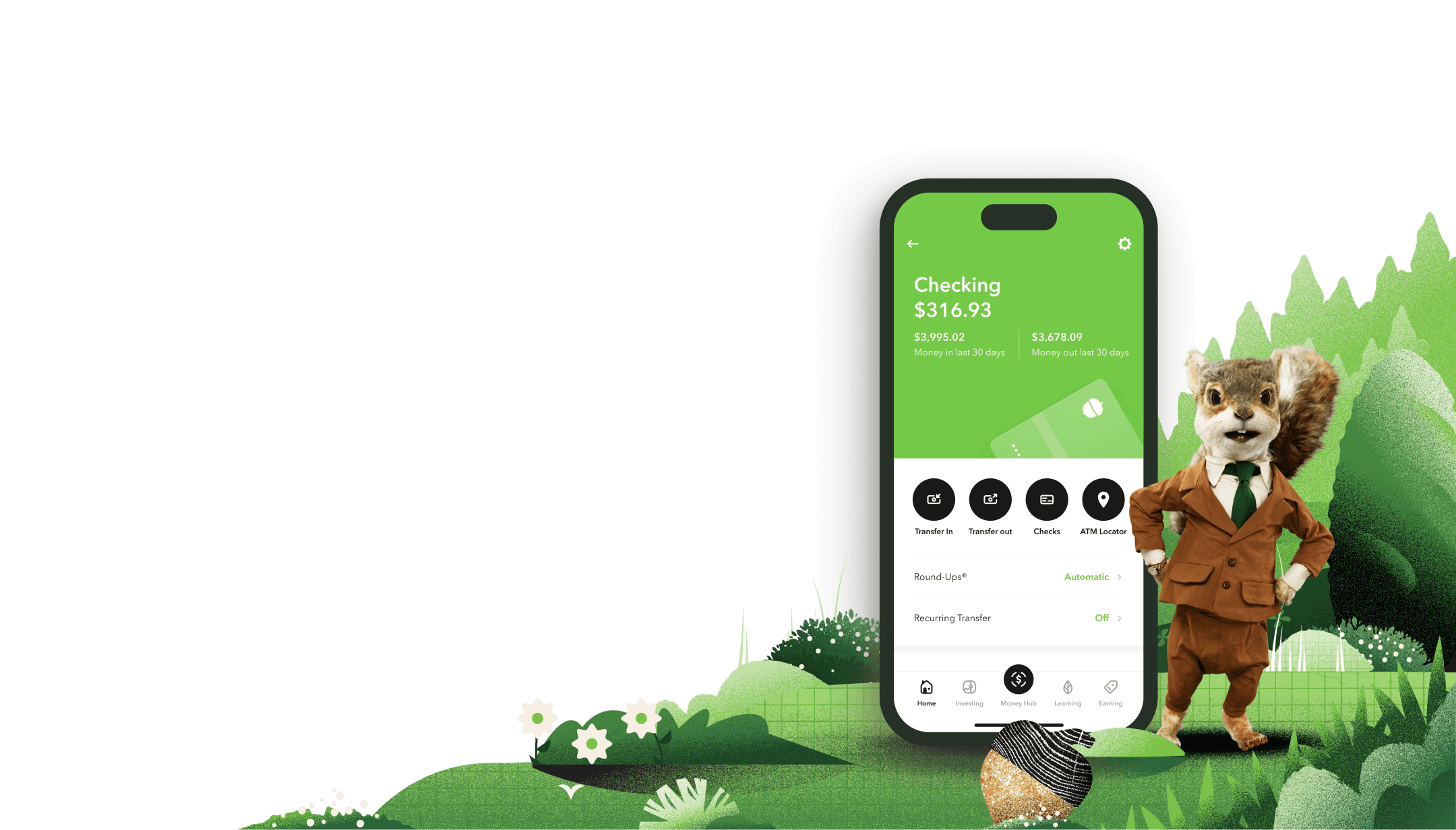Banking with Acorns