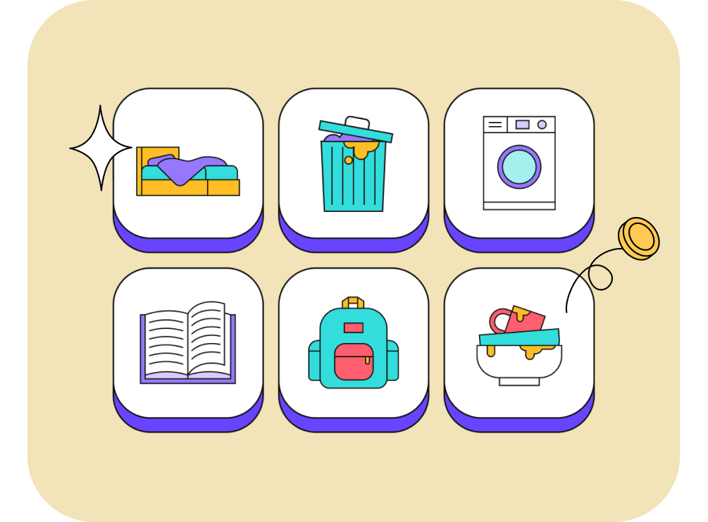 Set chores and payment amounts