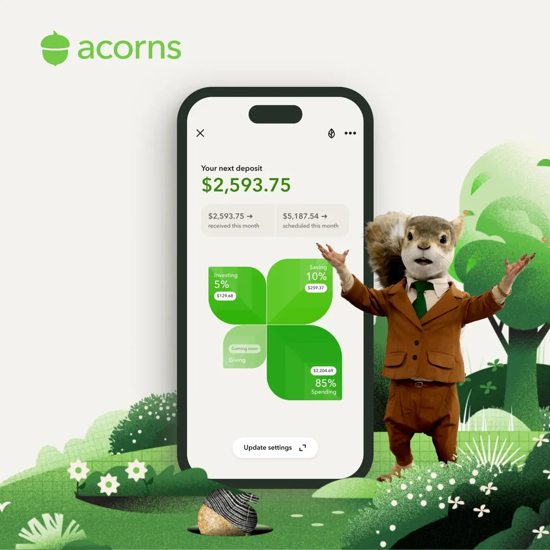 Image of A smarter way to put customers’ money to work automatically—helping them save, invest, and spend smarter without decision fatigue.