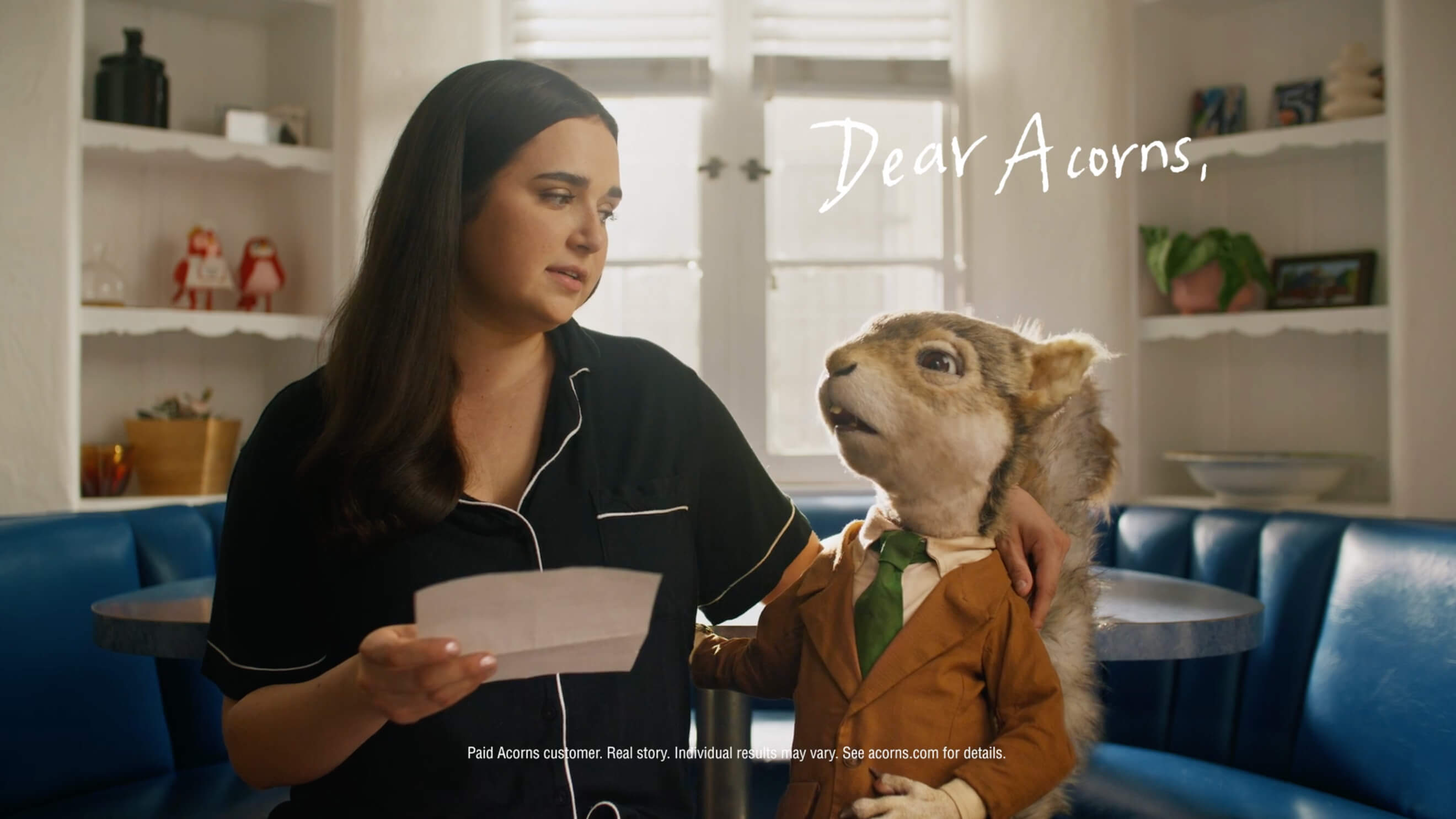 Image of an Acorns Testimonial