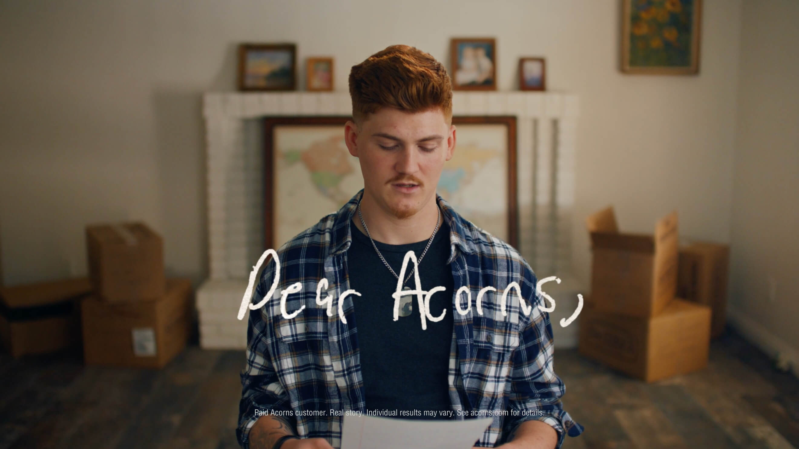 Image of an Acorns Testimonial