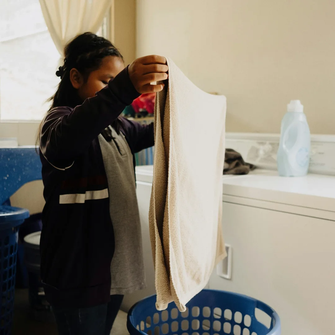 Image of Looking for the ultimate household chores list for kids? Look no further, we’ve put together a list of all the chores kids can do around the house.