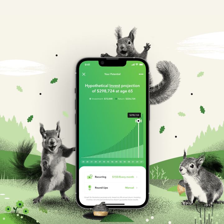 Image of Acorns is a saving and investing app that millions use to give their money a chance to grow.
