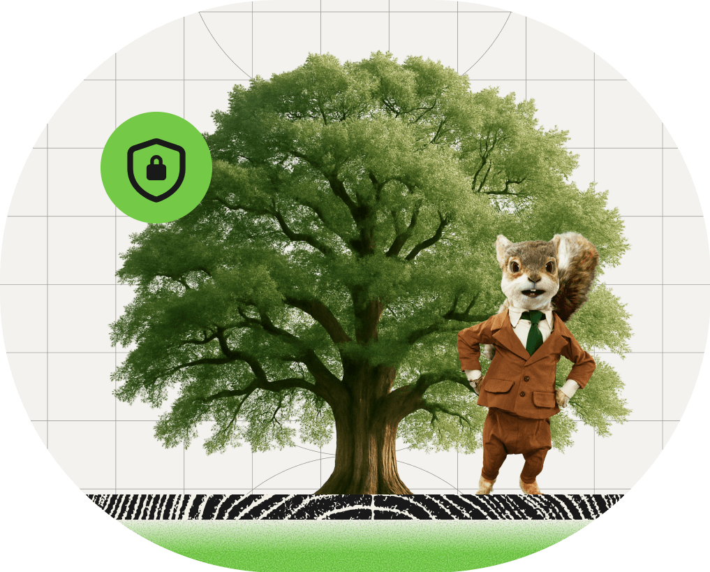 Security as strong<br class='hide-on-mobile' /> as oak 